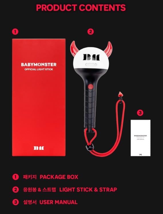 Buy BABYMONSTER Official Light Stick Online India | Ubuy
